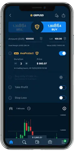 AvaProtect Mobile App - Protection Activated